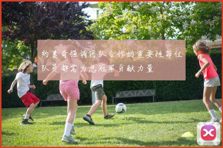 约基奇强调团队合作的重要性每位队员都需为总冠军贡献力量